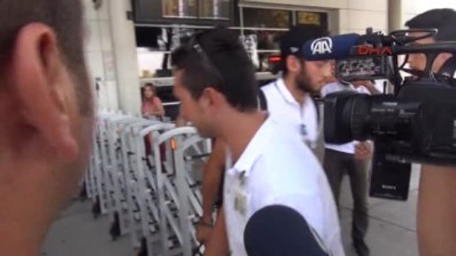 Milli Futbolcular Enes Ünal ve Hakan Çalhanoğlu Antalya'da