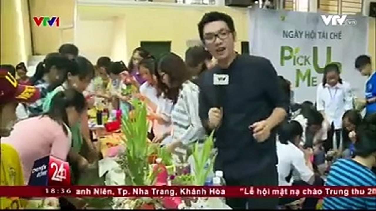 Những sáng tạo thú vị và độc đáo từ rác thải trong ngày hội tái chế bảo vệ môi trường.