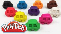 Play Creative and Learn Colours with Play Dough Cars with Theme Molds Fun and Creative for Kids