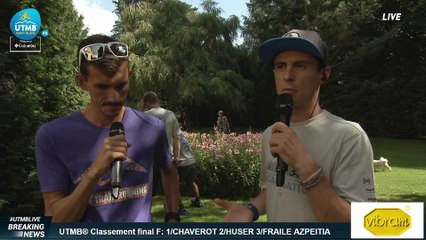 UTMB® 2016 - Interview DAVID LANEY - post-UTMB