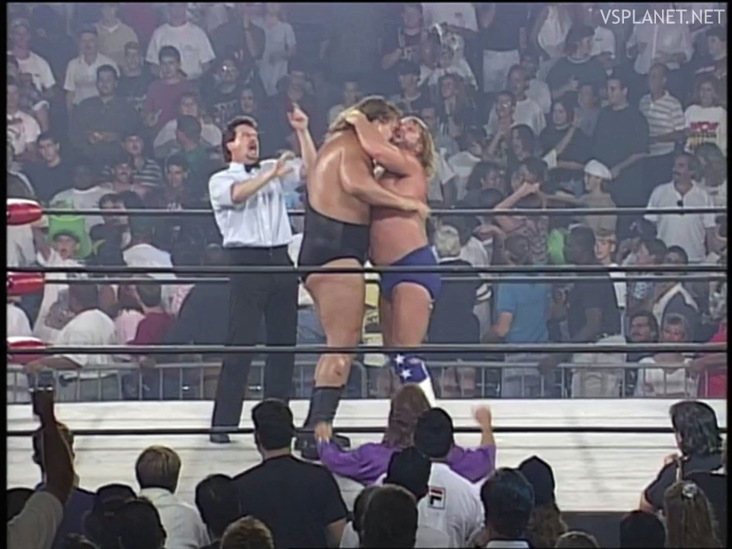 ⁣Ted Dibiase debuts in WCW, Monday Nitro 26.08.1996