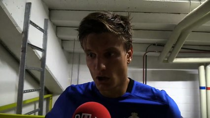 Jelle Vossen: "On pouvait marquer 4 ou 5 buts aujourd'hui"