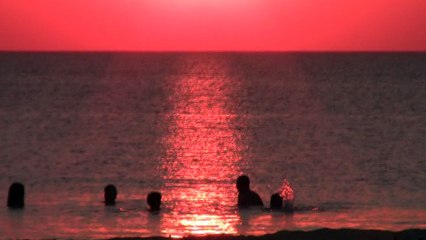 enez'de gün batımı....