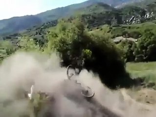 Girl breaks her neck during a Bike accident