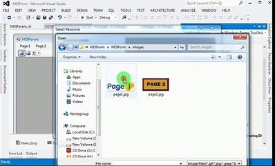 Creating MDI Parent form in VB.NET