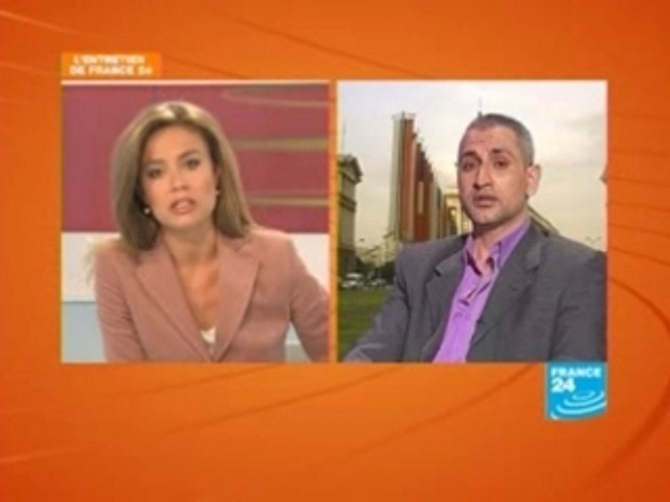FRANCE 24 - FR -  ENTRETIEN  - MEDECIN - PALESTINIEN - LYBIE
