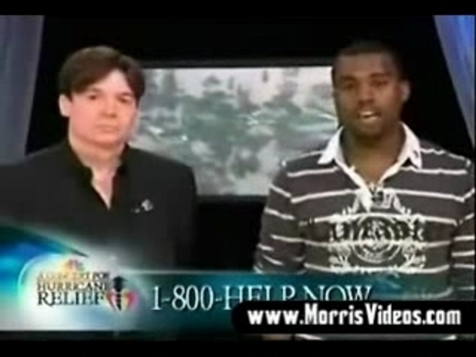 kayne West qui insulte bush