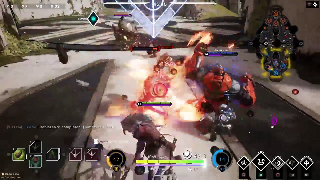 Dottyahu38's Live PS4 Broadcast:Paragon #9 - 1 powerful team!! (19)