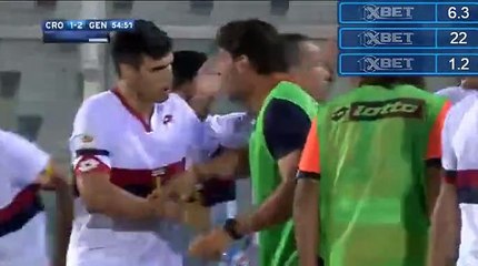 Leonardo Pavoletti Goal - Crotone 1-2 Genoa 28.08.2016