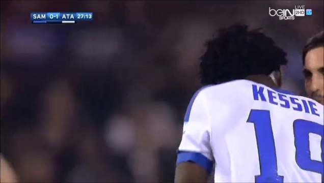 0-1 Franck Kessié Goal Italy Serie A - 28.08.2016 Sampdoria 0-1 Atalanta Bergamo