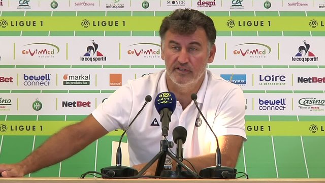 Foot - L1 - St. Etienne : Galtier «Il faut être plus juste»