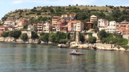 Amasra'da Hafta Sonu Yoğunluğu