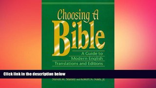 READ book  Choosing a Bible  DOWNLOAD ONLINE