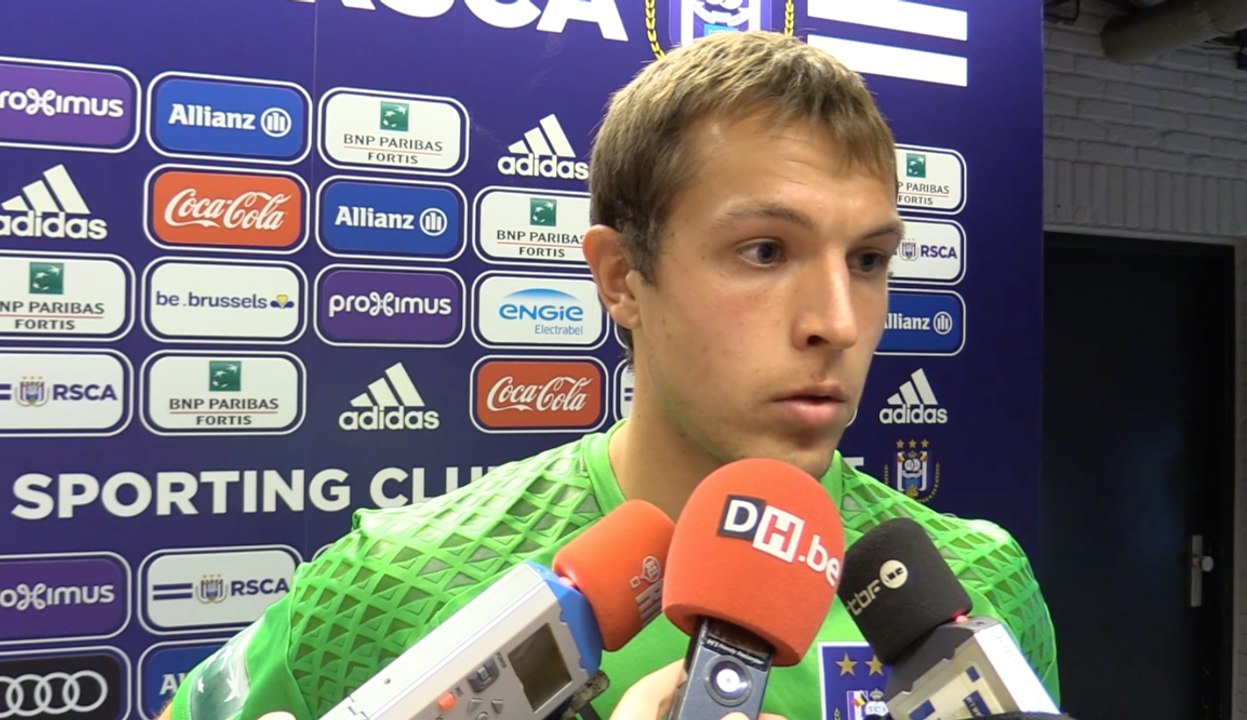 Davy Roef: "Je dois féliciter Gand pour leur très bon match"