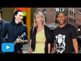 Taylor Swift goes for dinner with Todrick Hall while boyfriend Tom Hiddleston films Thor: Ragnarok