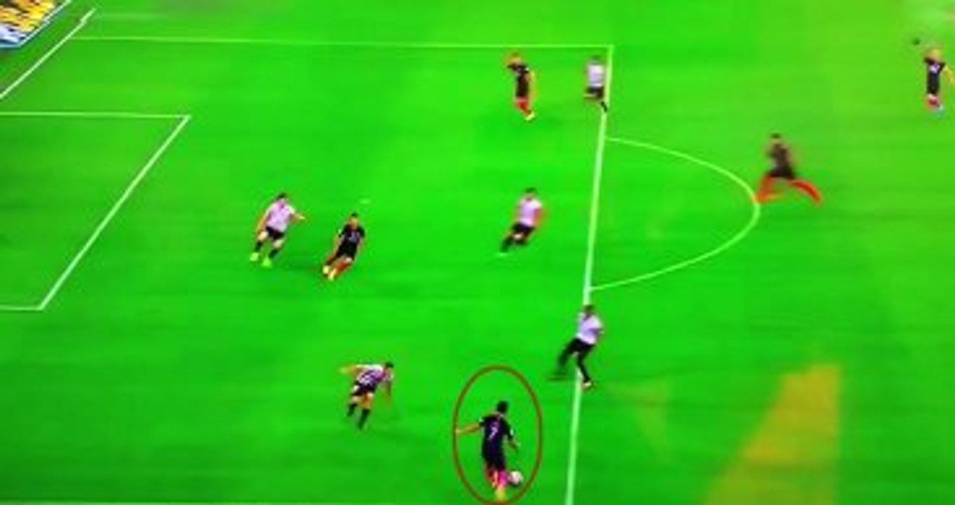 Arda'nın Müthiş Asistinde Rakitic Topu Ağlara Yolladı