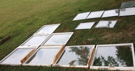 Od gomile prozora napravio prekrasan staklenik