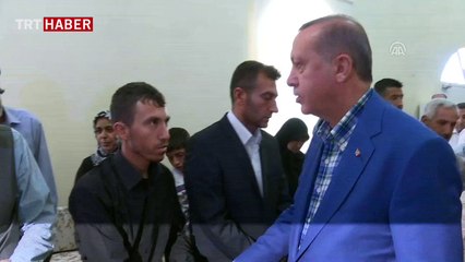 Cumhurbaşkanı Erdoğan, terör saldırısında hayatını kaybedenlerin ailelerine taziyelerini iletti