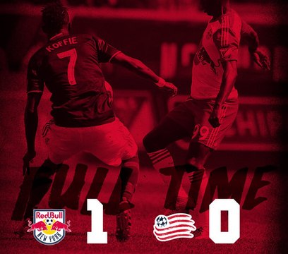 New York Red Bulls 1-0 New England Revolution - Full Highlights (28/8/2016)