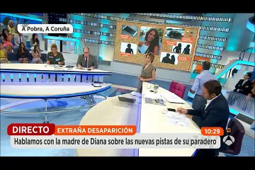 Caso Diana Quer. A3. Espejo Público. Entrevista con sus padres. 2016.08.26