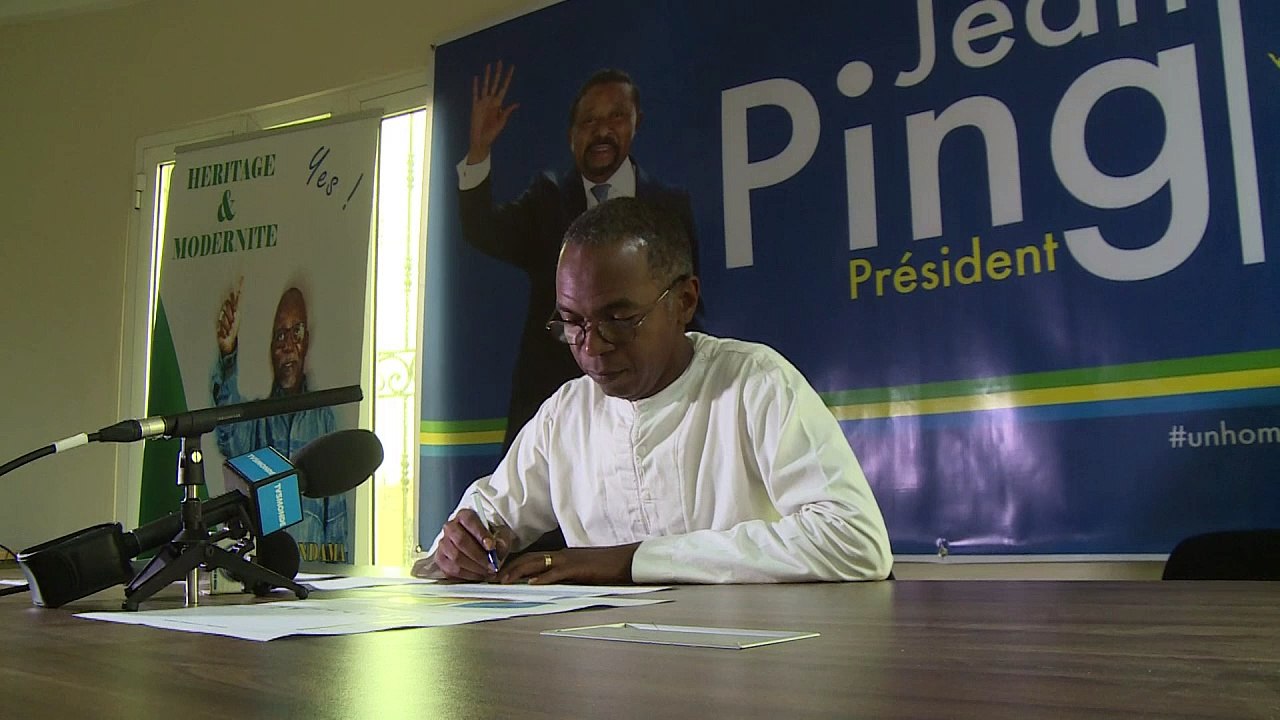 "Le coup d'Etat a commencé" au Gabon pour le camp de Jean Ping