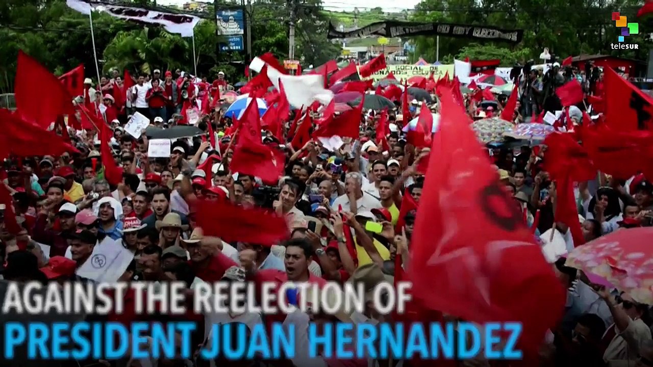 Thousands Protest Against Reelection in Honduras