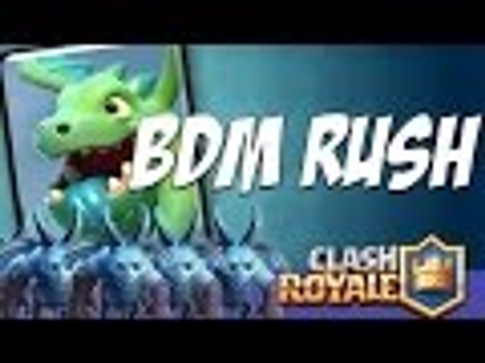 New "BDM RUSH" Attack Strategy | Best Battle Decks | 3 Crown Tutorial | Clash Royale