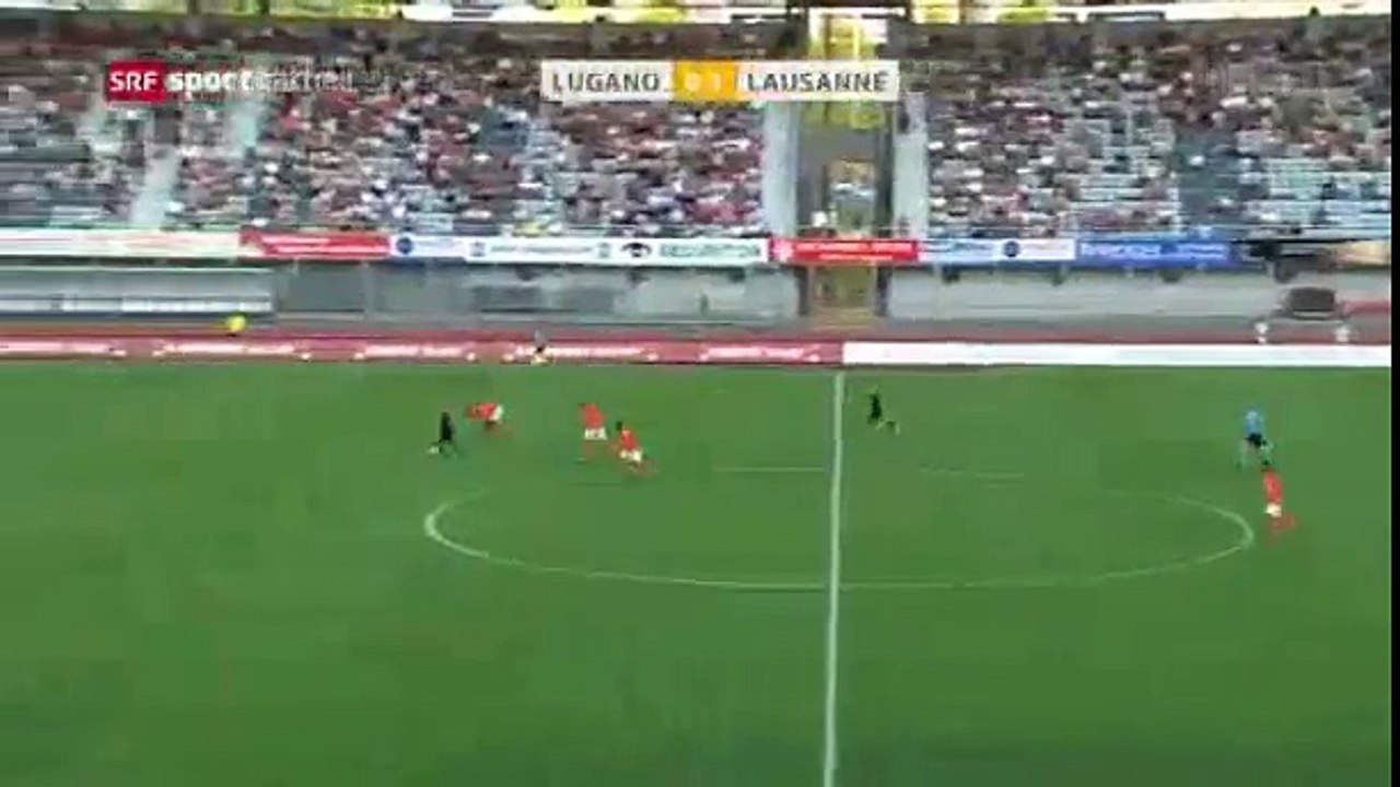 Lugano 1:1 Lausanne (Swiss Super League 6. Runde 2016/2017 27.August 2016)