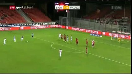 Sion 2:0 FC Vaduz (Swiss Super League 6. Runde 2016/2017 27.August 2016)