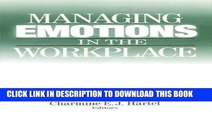 [PDF] Managing Emotions in the Workplace Popular Colection