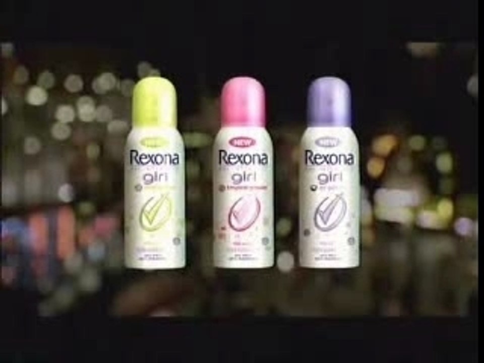 Rexona girl Belgique 2007