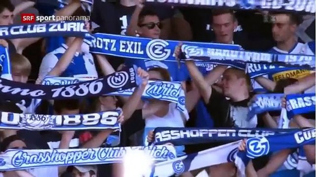 Grasshoppers 4:1 Young Boys Bern (Swiss Super League 6. Runde 2016/2017 28.August 2016)