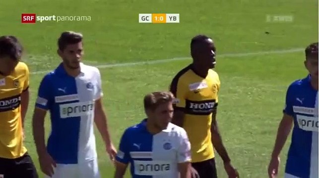 Grasshoppers 1:1 Young Boys Bern (Swiss Super League 6. Runde 2016/2017 28.August 2016)