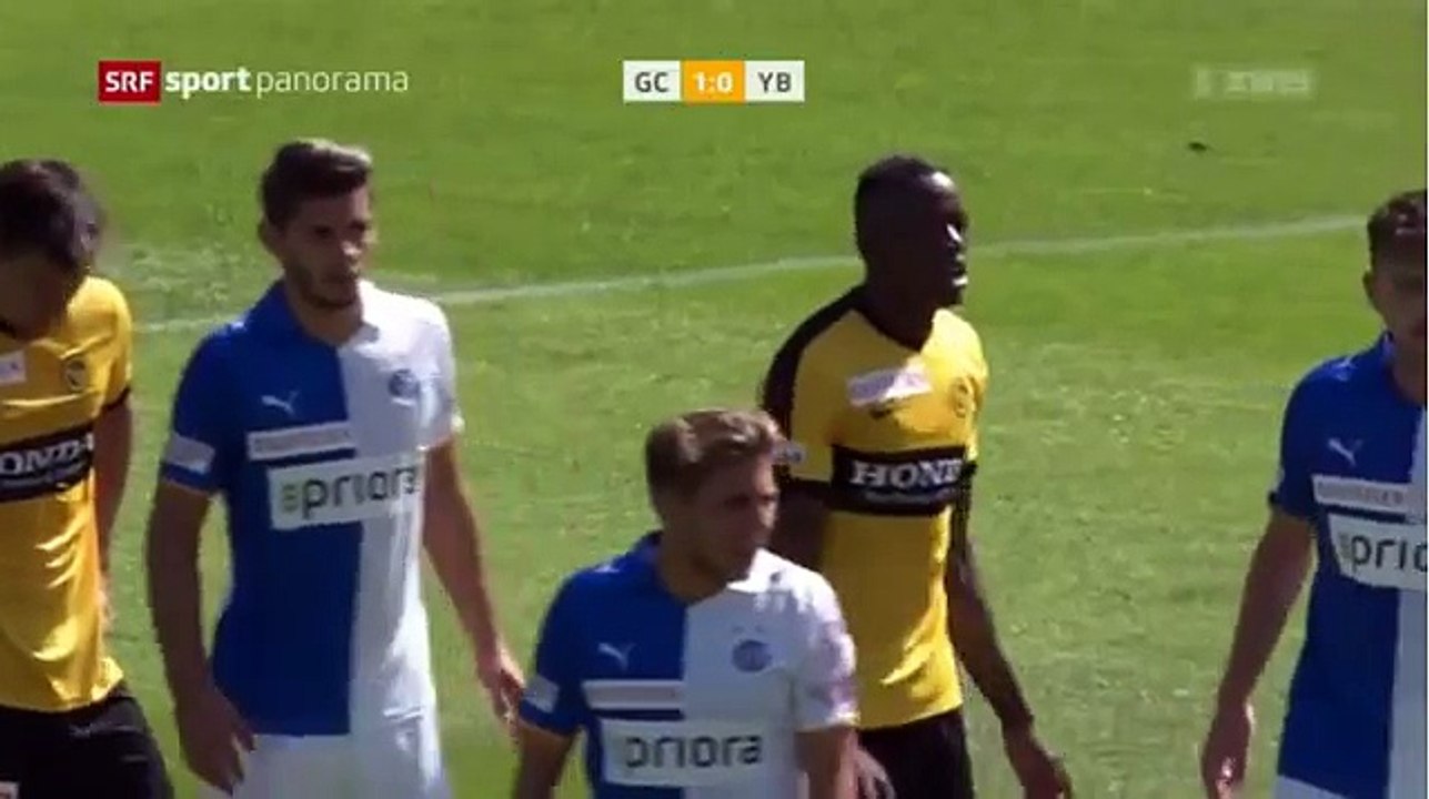 Grasshoppers 1:1 Young Boys Bern (Swiss Super League 6. Runde 2016/2017 28.August 2016)