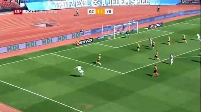Grasshoppers 2:1 Young Boys Bern (Swiss Super League 6. Runde 2016/2017 28.August 2016)