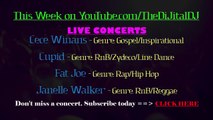 This Week's Concerts - Cece Winans, Cupid, Fat Joe & Janelle Walker - Week of Aug 28 - Sep 3