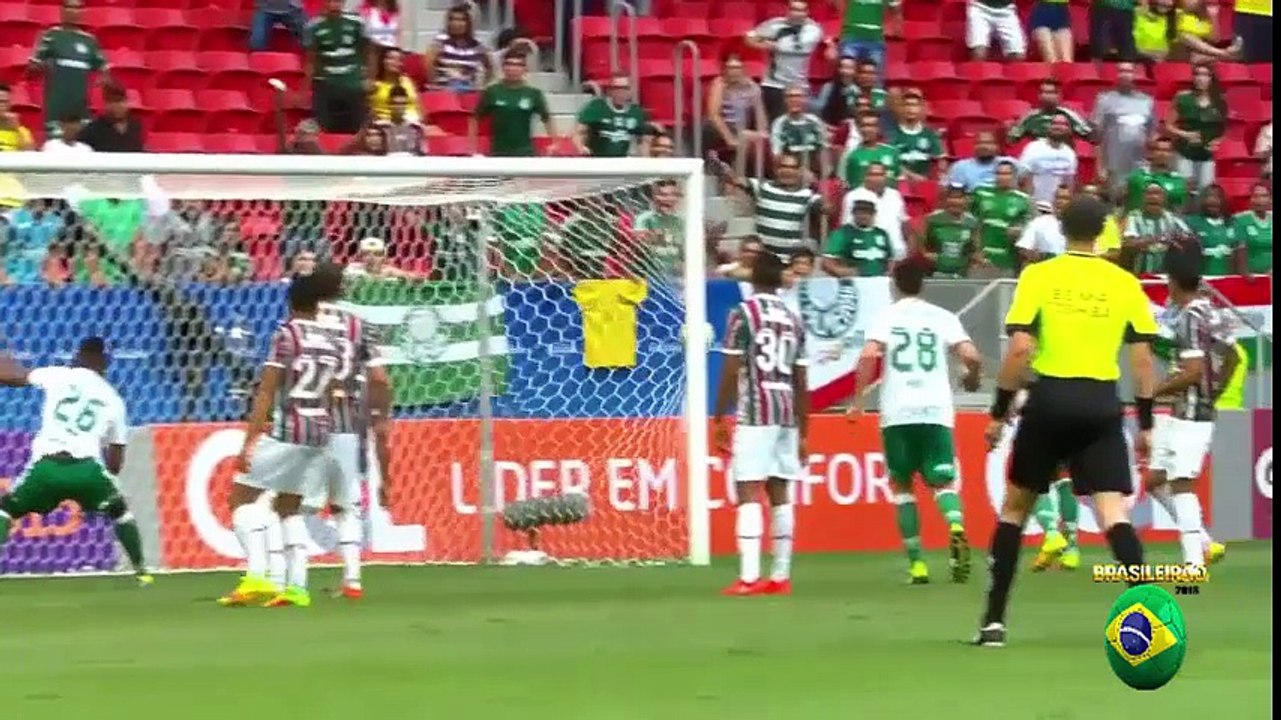 Gols de Palmeiras 2 x 0 Fluminense.