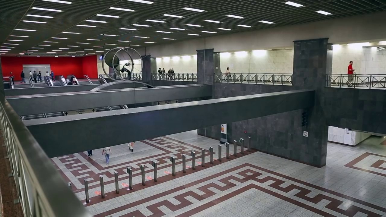 Athens Metro "Syntagma Station" - Athens, Greece