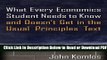 [PDF] What Every Economics Student Needs to Know and Doesn t Get in the Usual Principles Text Free