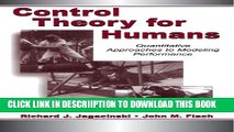 [PDF] Control Theory for Humans: Quantitative Approaches To Modeling Performance Popular Online