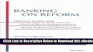 [Reads] Banking on Reform: Political Parties and Central Bank Independence in the Industrial