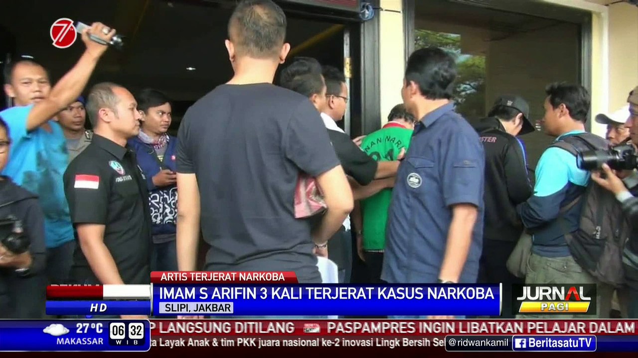 Lagi, Imam Arifin Diringkus Kasus Narkoba