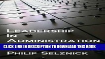 [PDF] Leadership in Administration: A Sociological Interpretation Full Collection