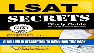 Collection Book LSAT Secrets Study Guide: LSAT Exam Review for the Law School Admission Test