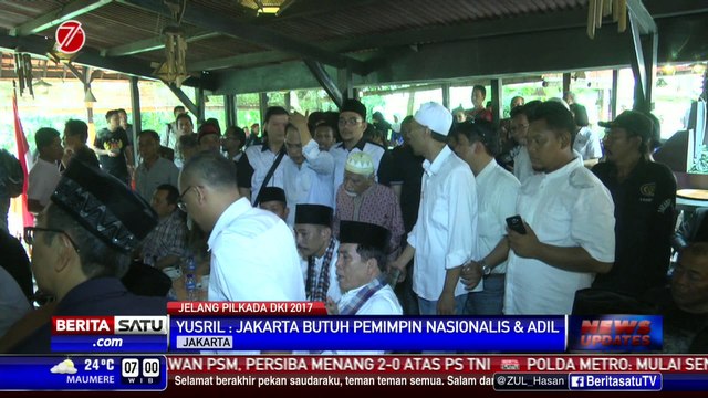 Ormas dan Relawan Deklarasi Dukungan Yusril di Pilgub DKI