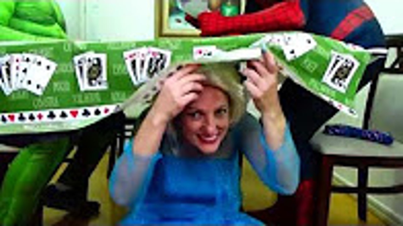 Spiderman vs Frozen Elsa vs Hulk - Superheroes FART PRANK - Fun Superhero Movie in Real Life IRL