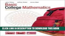 [Download] Basic College Mathematics 6th (sixth) edition Text Only Hardcover Online