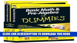 [Download] Basic Math and Pre Algebra For Dummies EducationBundle byZegarelli Hardcover Collection