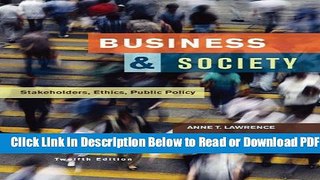 [Get] Business and Society: Stakeholders, Ethics, Public Policy Popular New