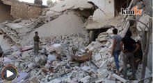 15 maut serangan bom tong di Syria